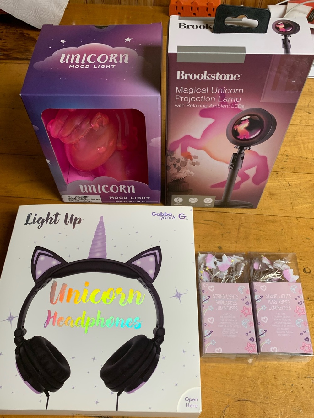 4pc Unicorn 🦄 🌈 Bundle